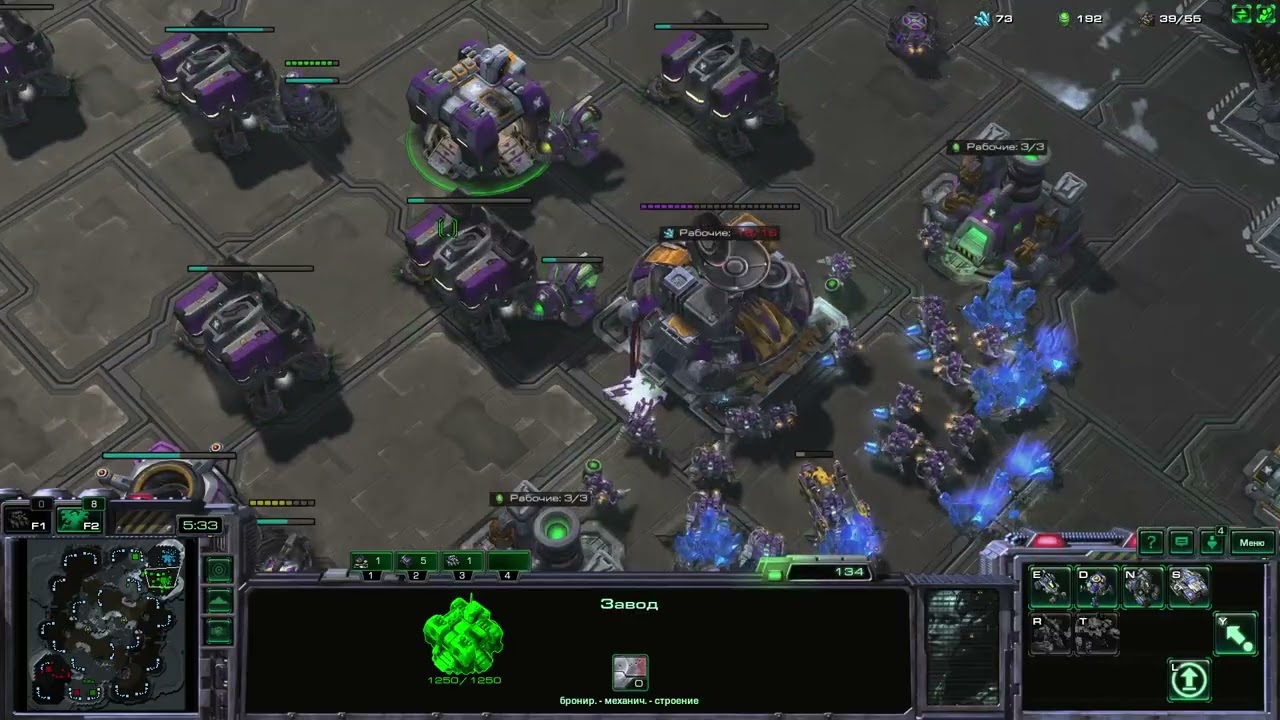 Starcraft II Худший терран в деле...