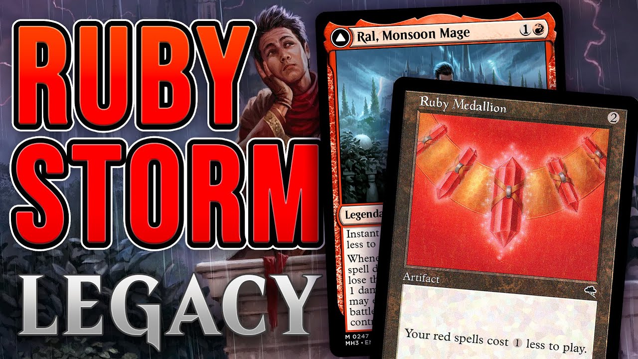 Ral, Monsoon Mage in LEGACY!?! Ruby Storm Combo &mdash; Modern Horizons 3 (MTG MH3) | Magic: The Gathering