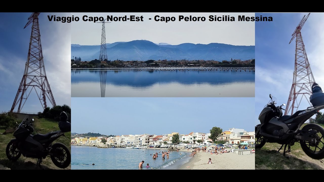 SICILY WILD Viaggio Capo Nord-Est  - Capo Peloro Sicilia - le strade finiscono quà punta del Faro