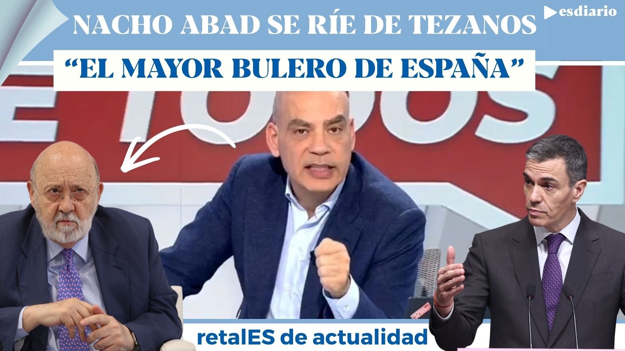 #VIRAL Nacho Abad se ríe de Tezanos por sus encuestas afines a Sánchez: 