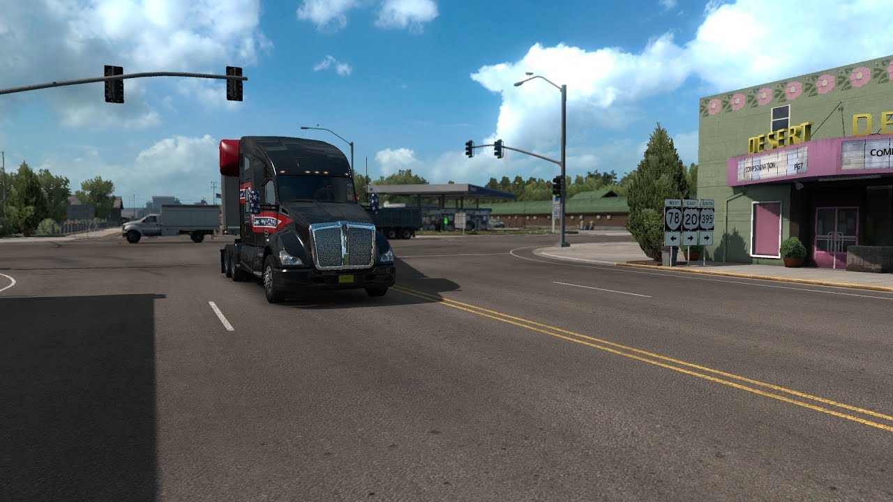 ATS Oregon DLC Bend - Ontario Gameplay