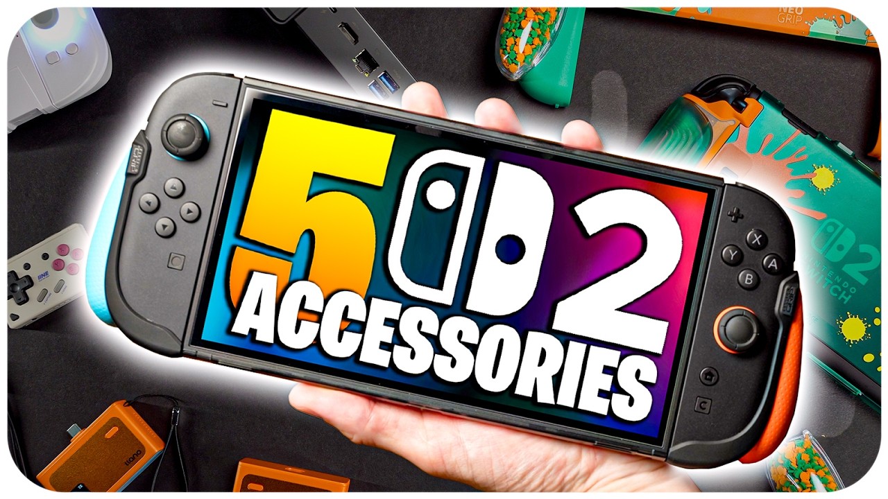 5 безумных аксессуаров для Nintendo Switch 2, которые вам нужно увидеть