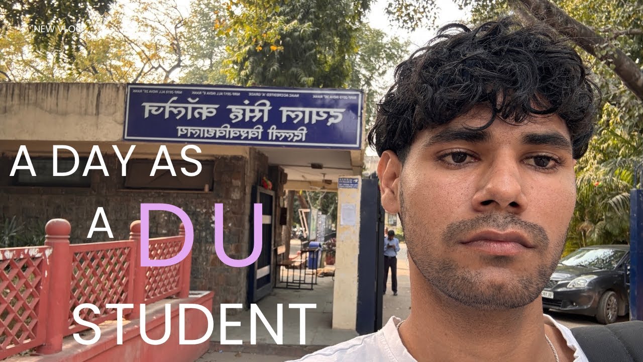 A Day As a Delhi University Student | Normal day as a DU student 