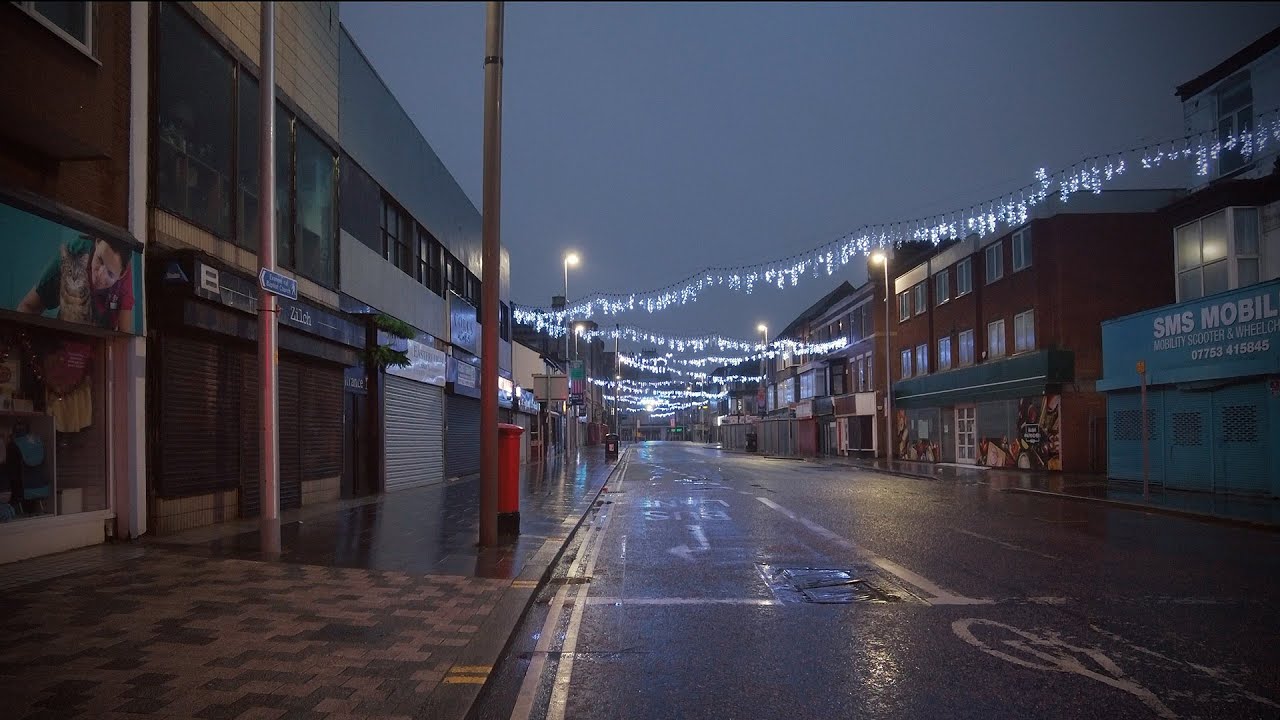 Christmas Day in Blackpool: All is quiet 🎅🎄🎁