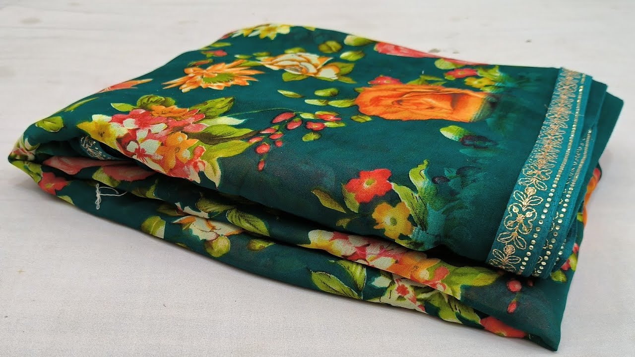 New Georgette Saree#rohittextiles #onlinesareecollections 