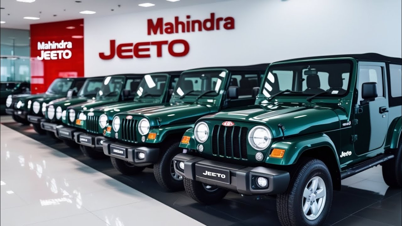 🚙 2026 Mahindra Jeeto 7 Seater Jeep | लक्ज़री, दमदार इंजन और शानदार फीचर्स का पूरा रिव्यू