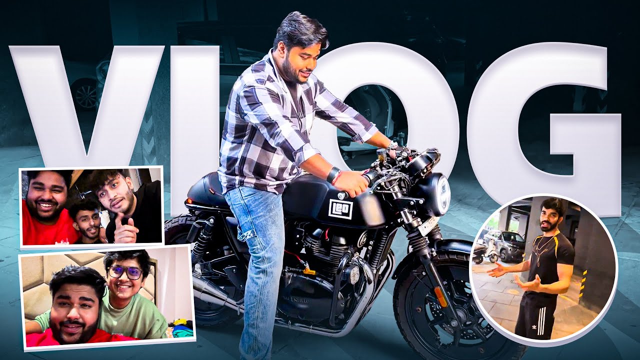 Got a chance to Host a S8UL Video & Riding Chicha's Leo 😍 - VLOG 9 | S8UL PITAJI PLAYZ