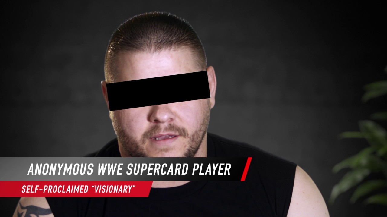 WWE SuperCard Season 3 Confessional - Anonymous Visionary