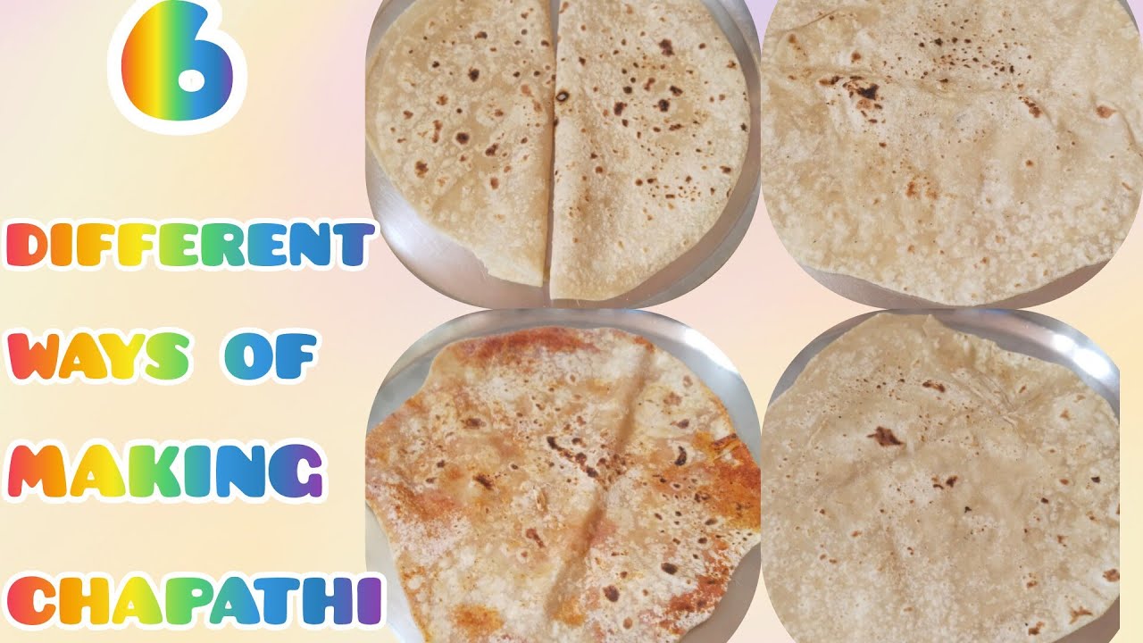 6 Different ways of Making Chapathi | 6 ವಿವಿಧ ತರದಲಿ ಚಪಾತಿ ಮಾಡುವ ವಿಧಾನ #shorts @vinuta_hasabi