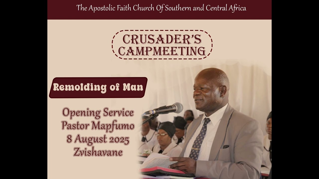 Crusades Opening Service 8 Aug 2025