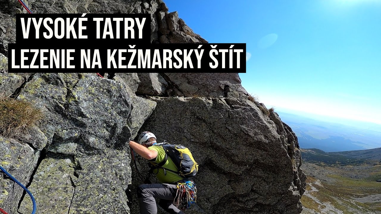 Lezenie vo Vysokých Tatrách | Kežmarský štít - Ľavým vhĺbením (4 UIAA)