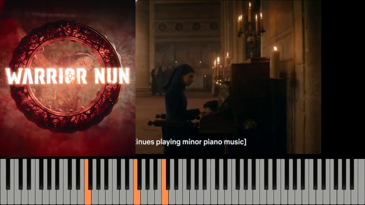 Warrior Nun Pink + White Piano Scene + TUTORİAL