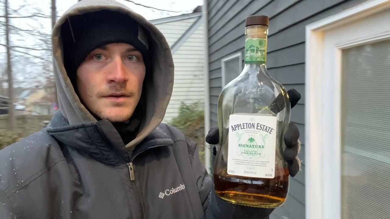 Дневной распитие спиртных напитков в 16:00, когда начинается снегопад