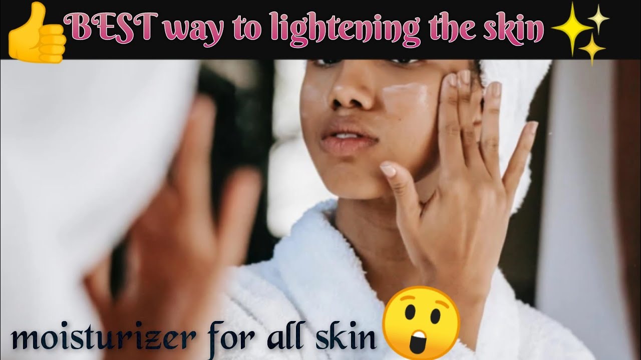 How to make lightening products work faster✨#2022//Moisturizer 4all skin ft #niveasoft #glowingskin