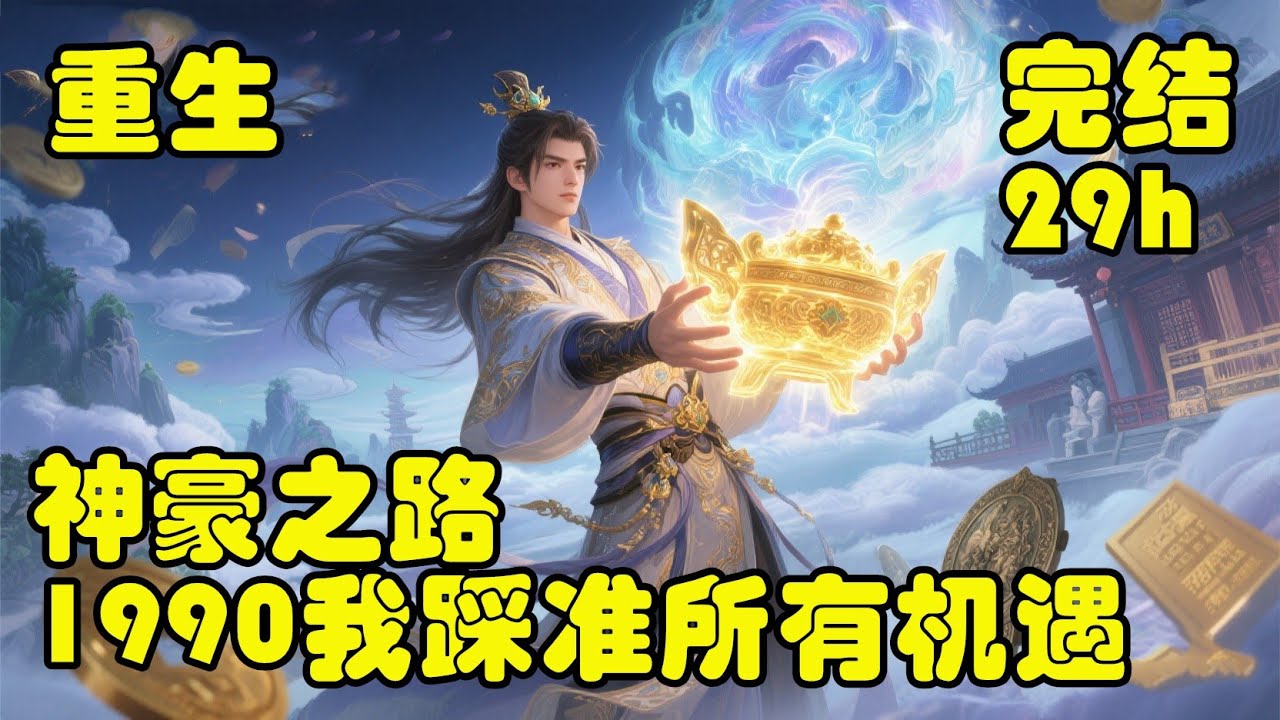 🔥爽文💥【神豪之路：1990我踩准所有机遇】重生1990年自带开卷buff，超前眼光就是暴富密码！从古董到期货、海外抄底，从房地产、四合院到互联网、实业，每一步都踩在历史机遇点上！