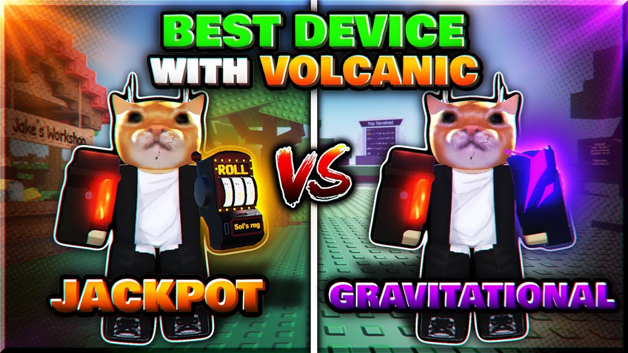 What Is THE BEST DEVICE To Use With VOLCANIC DEVICE? | Sols RNG