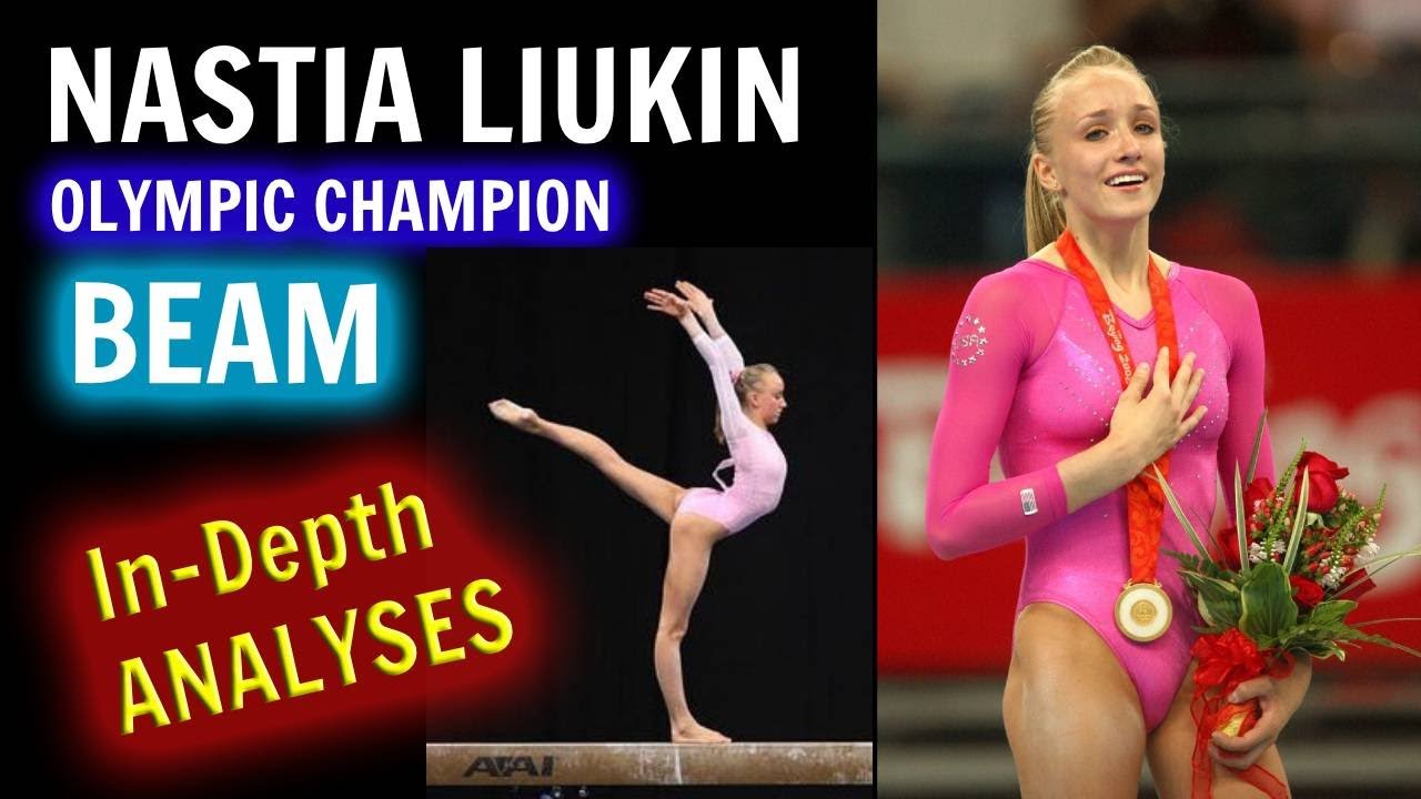 NASTIA LIUKIN - Olympic Champion incredible skill by skill analysis of BEAM ROUTINE.  True Elegance.
