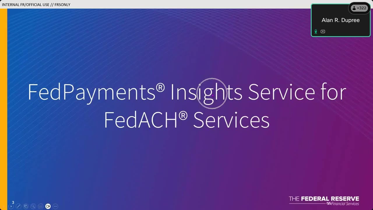 FedPayments&reg; Insights and FedPayments Reporter webinar
