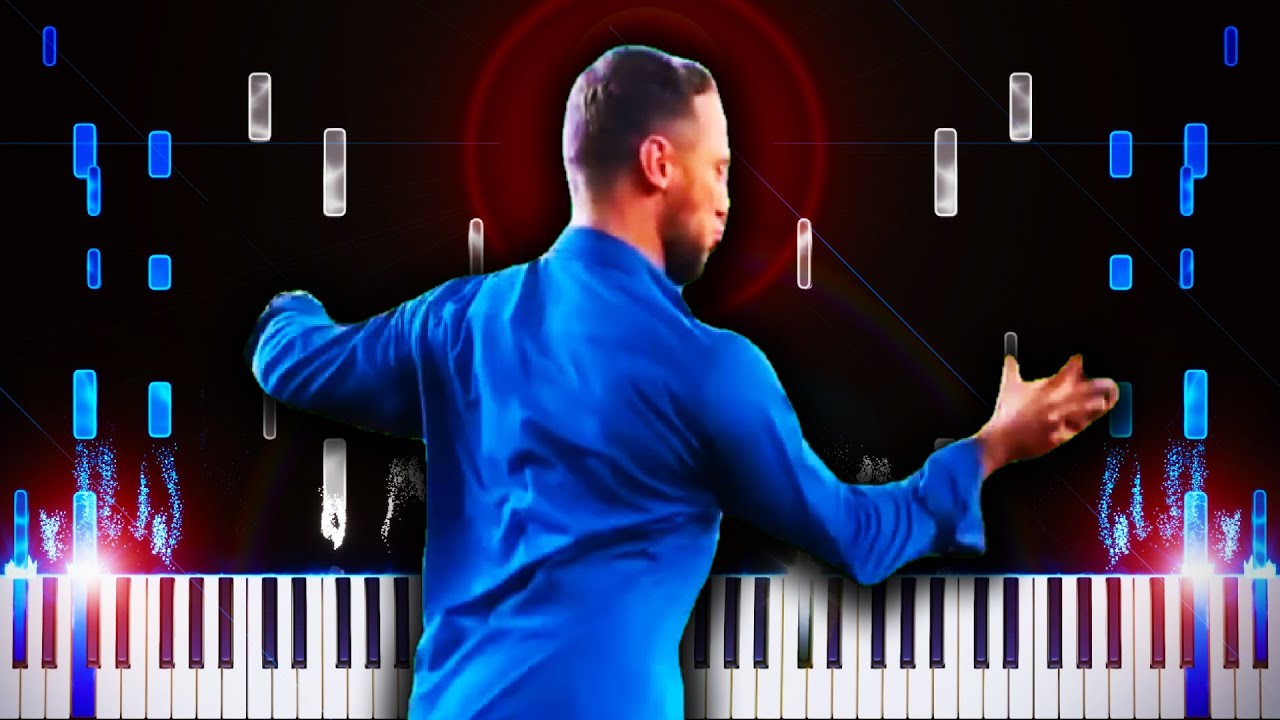 Blue Shirt Guy Dance (Assumptions) - Piano Tutorial