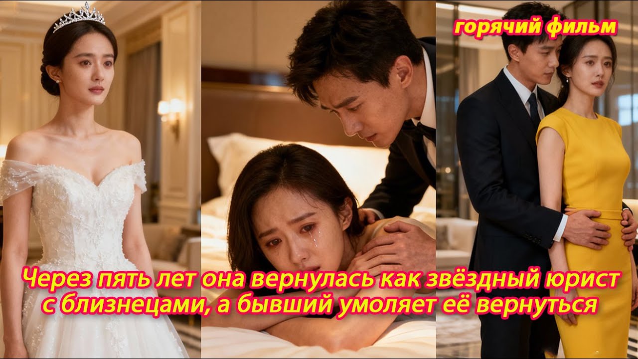 Через пять лет она вернулась как звёздный юрист с близнецами, а бывший умоляет её вернуться #драма