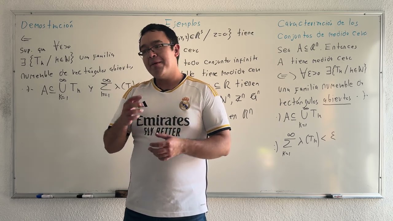 Conjuntos de medida cero y contenido cero (parte dos)