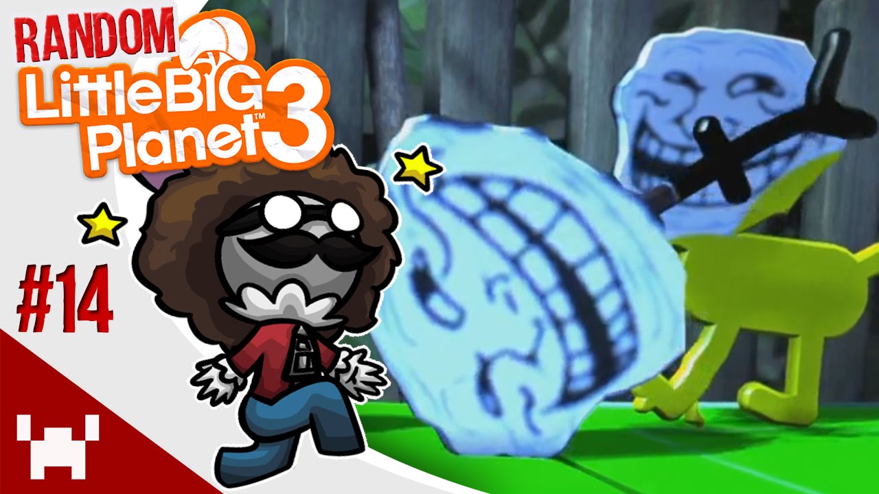 TROLL SURVIVAL LEVELS! - Little Big Planet 3: Random Multiplayer - Ep. 14