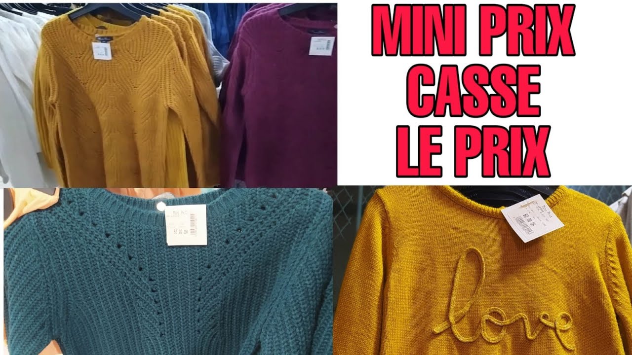 MINI PRIX  جولة في ميني بغي أثمنة خيالية تريكوات إبتداأ من 40 درهم