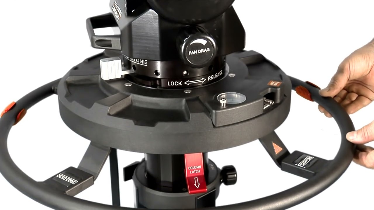 Cartoni P90 Pedestal Set-up