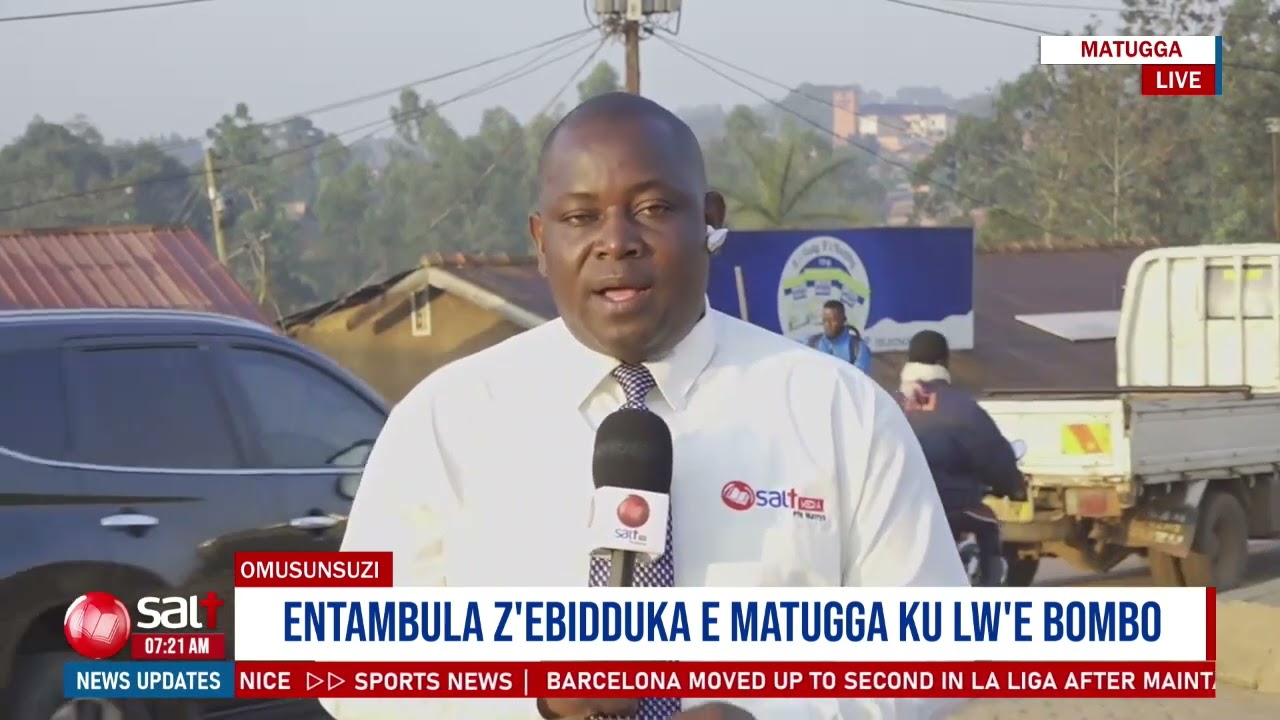 Entambula y'ebidduka e Matugga ku lw'e Bombo | Omusunsuzi