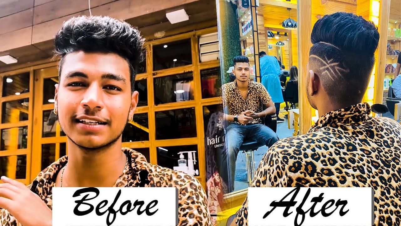 New Creative Haircut For Men // Trendy Style // Gabru Mundey