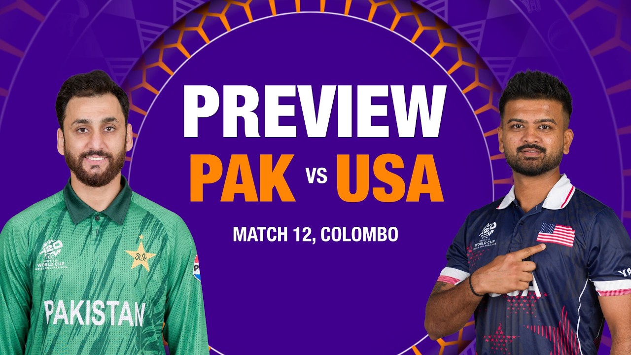 T20 World Cup Preview: Pakistan vs United States of America