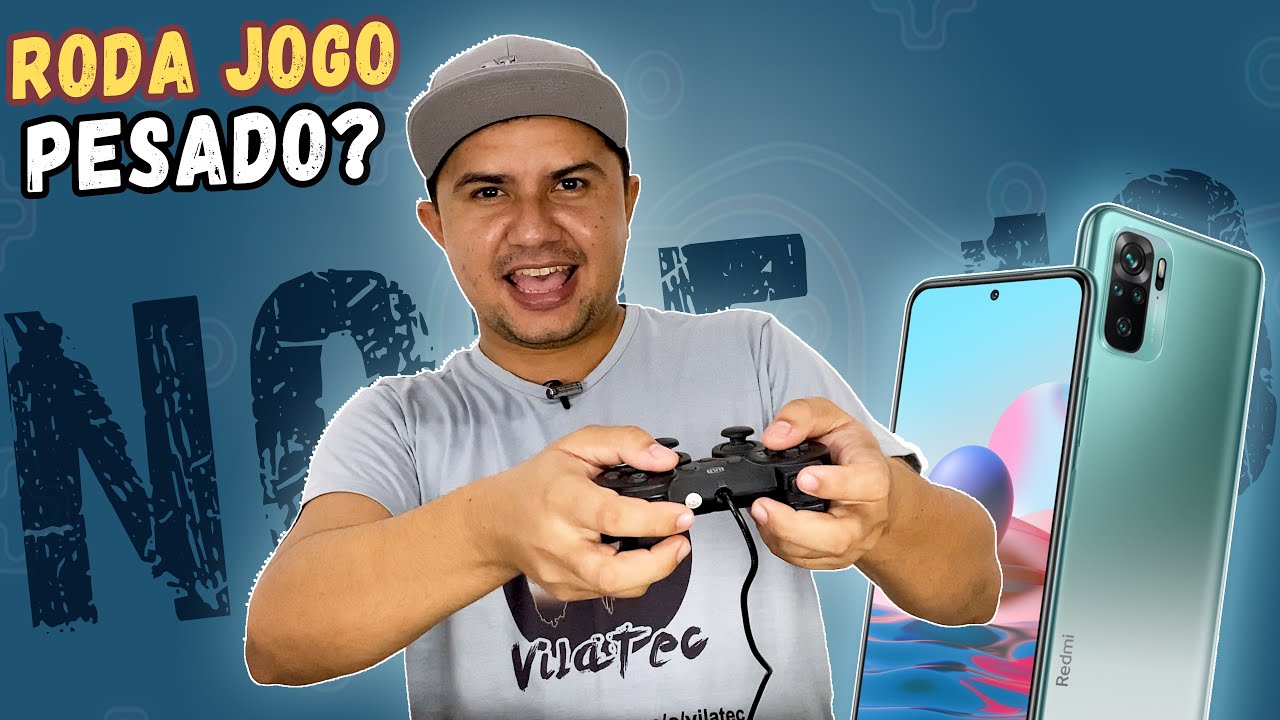 O REDMI NOTE 10 RODA JOGOS PESADOS ou ele &eacute; B&Aacute;SICO DEMAIS? (Teste de jogos)