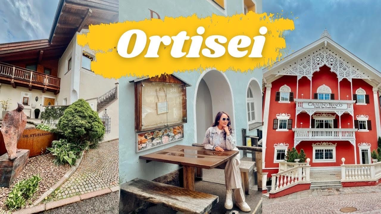 A Calm Spring Walk in Ortisei, Italy 🇮🇹 (May2025)