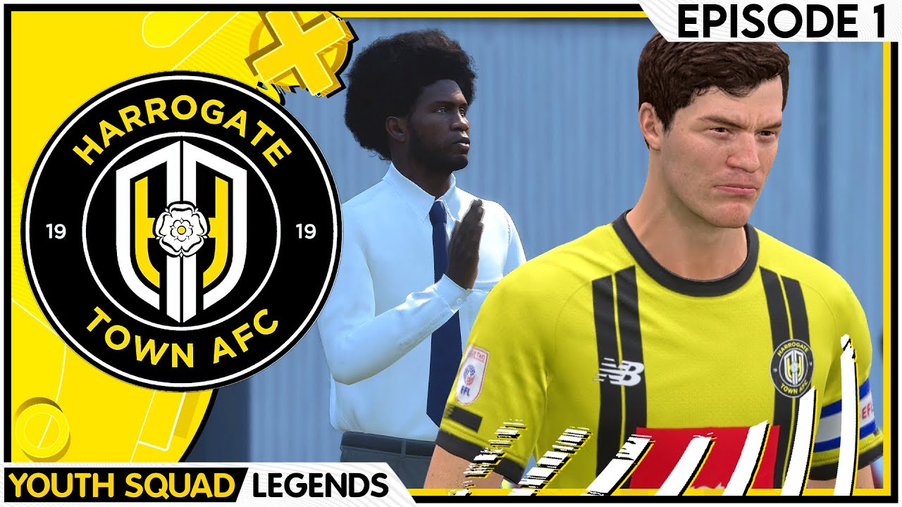 Режим карьеры в молодежной академии FIFA 21 | НОВЫЙ ВЫЗОВ! | Харрогейт (Эпизод 1)