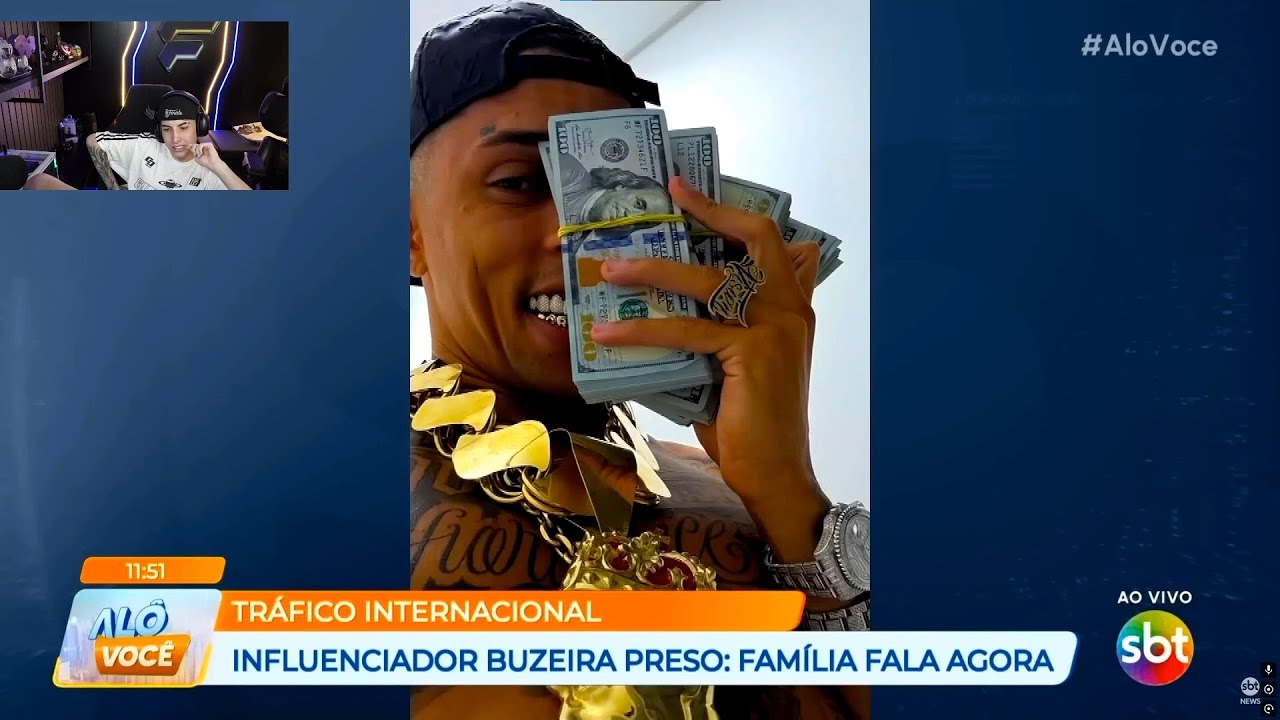 FACADA REAGINDO A PRIS&Atilde;O DO BUZEIRA