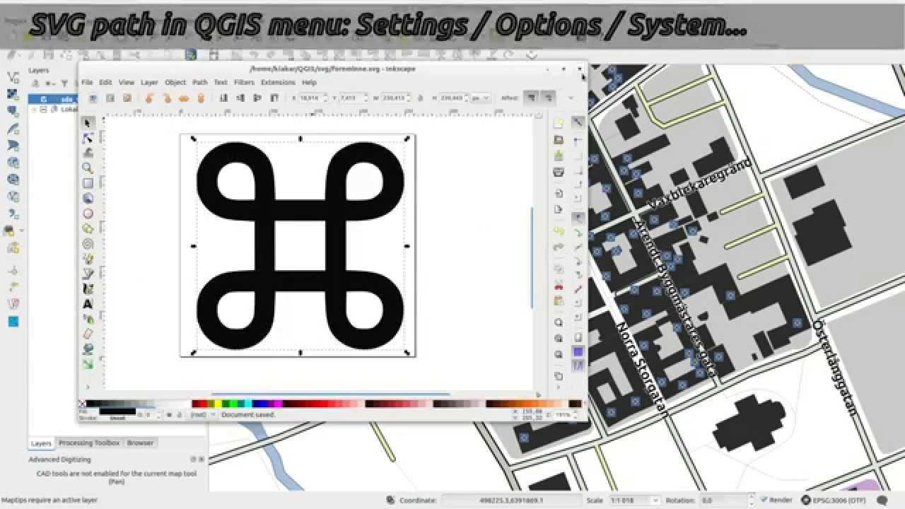 QGIS Quick Tip  - Free OnLine SVG symbols