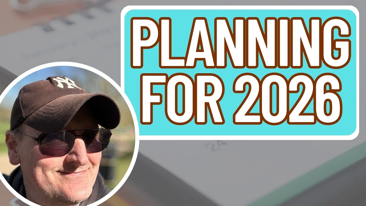 Foggy brain got you stuck planning 2026? Find out how I planned a whole year, on one piece of paper.