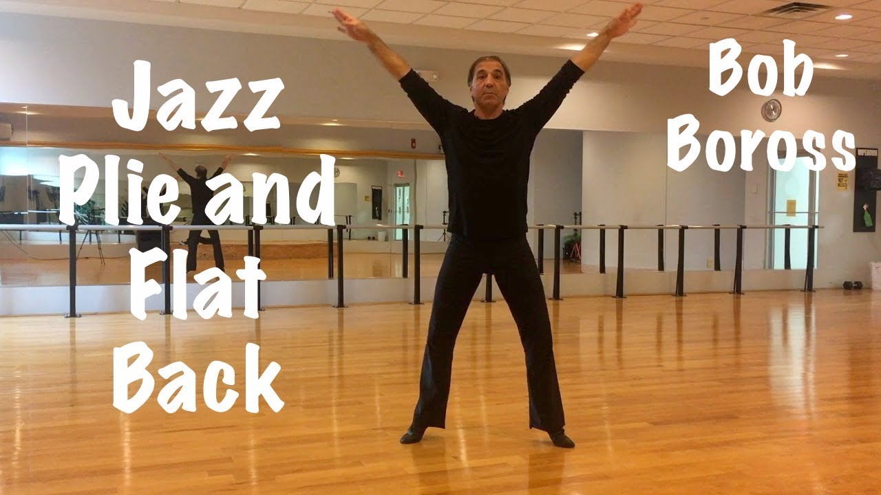 Jazz Dance Plie and Flat Back Technique Exercise
