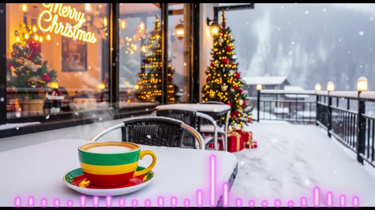 Delicate Jazz Music☃️ Bossa Nova Instrumental and Cozy Jazz Cafe Music for Happy Moods.