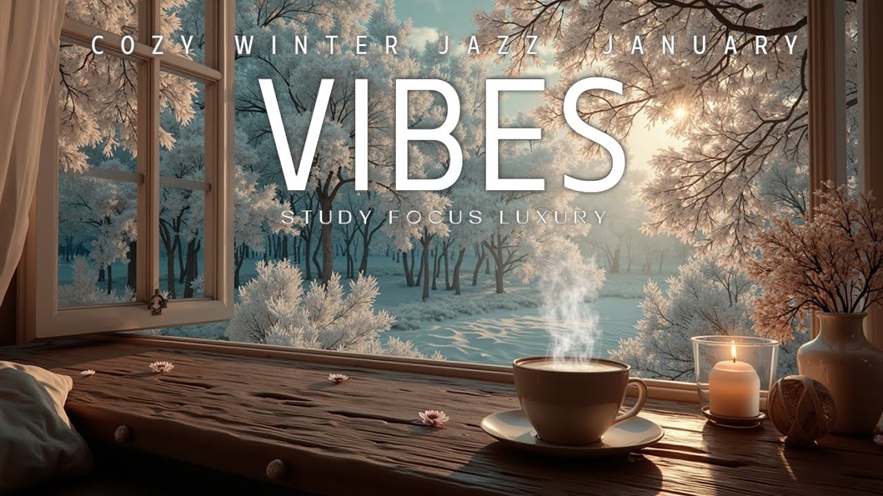 Cozy Winter Jazz Vibes | Расслабляющий плейлист Smooth Jazz для прохладных январских утр ❄️