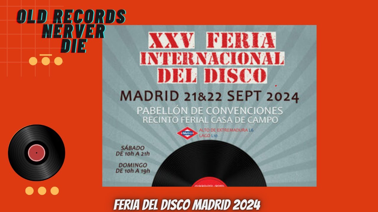 Feria del disco Madrid - Septiembre 2024