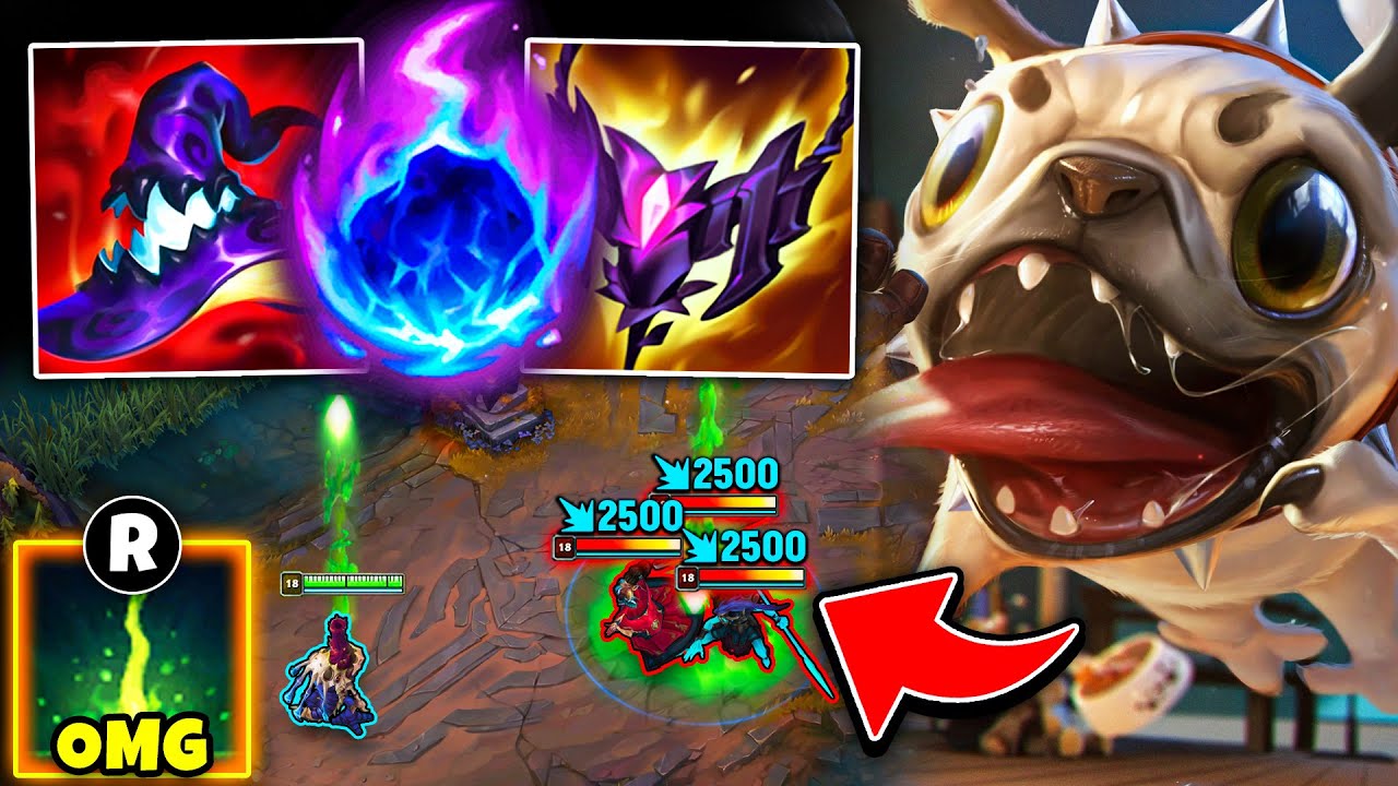 Kog’maw but I’m Full AP and can snipe you across the map (THIS IS BROKEN)