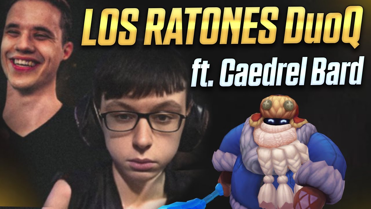 LOS RATONES Crownshot & @Caedrel Bot Lane DuoQ