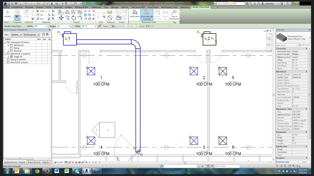 Understanding the Basics of Duct System Design in Revit MEP