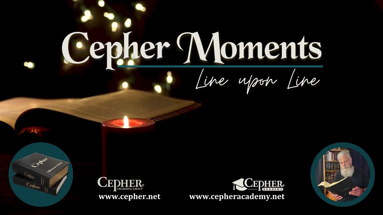 Cepher Moments: Line Upon Line - The Johanneum Comma