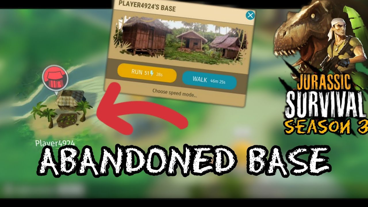 ABANDONED BASE RAIDING | Jurassic Survival Season 3