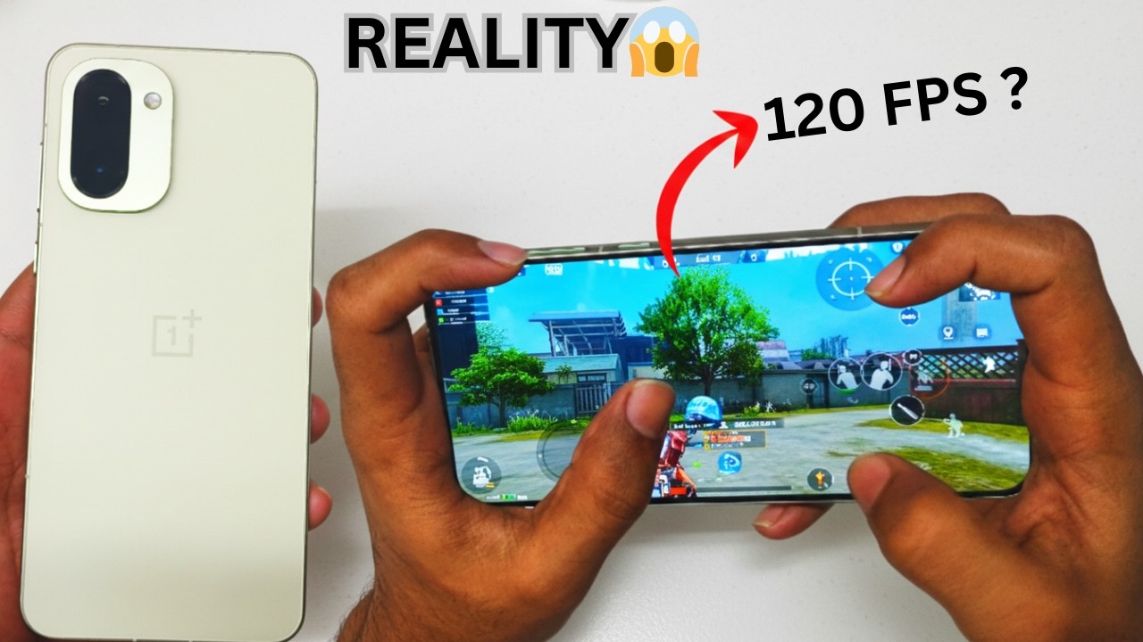 OnePlus 15R BGMI 120FPS Test | Heating & Performance Review
