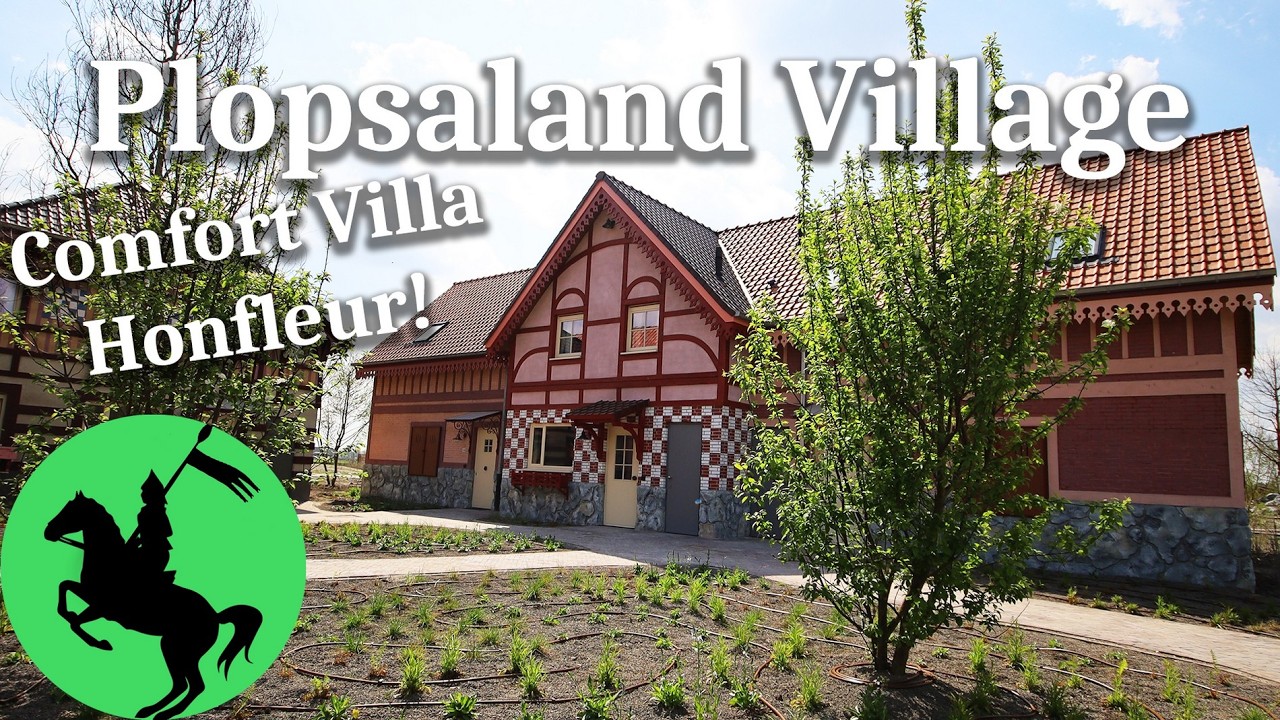 ✨ GLOEDNIEUW in Plopsaland Village: UITGEBREIDE Tour 8-Persoons Comfort Villa HONFLEUR! - 18-04-2025