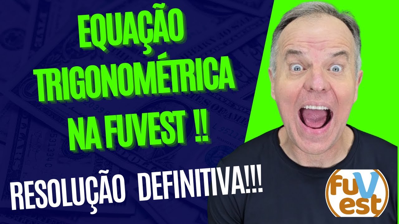 FUVEST 2026-07- Considere a equação trigonométrica senπ/2+senx=sen(2x)-cos⁡π.Um estudante resolveu