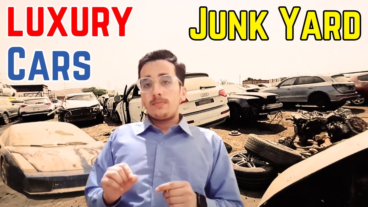 Luxury Car Scrap Yard | Tashliya Hamdaniya Jeddah | Bin Asif Vlog